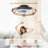 20" 6-Speed LED Dimmable Reversible Modern Caged Ceiling Fan With Light And Remote Control