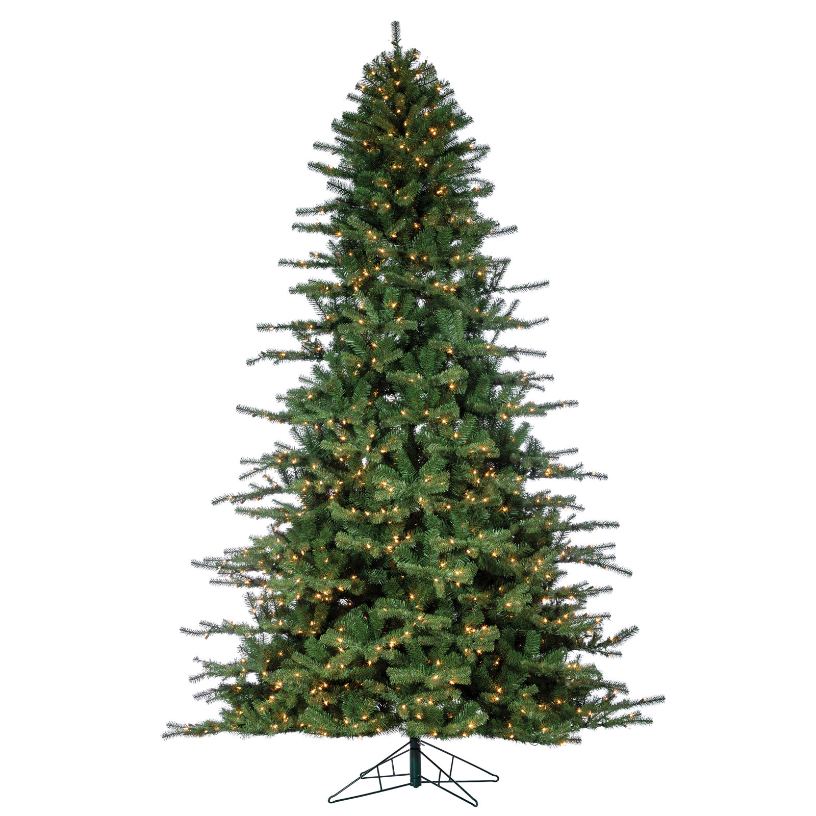 Lighted Fir Christmas Tree, 9'