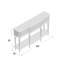 Console en bois massif Arevik