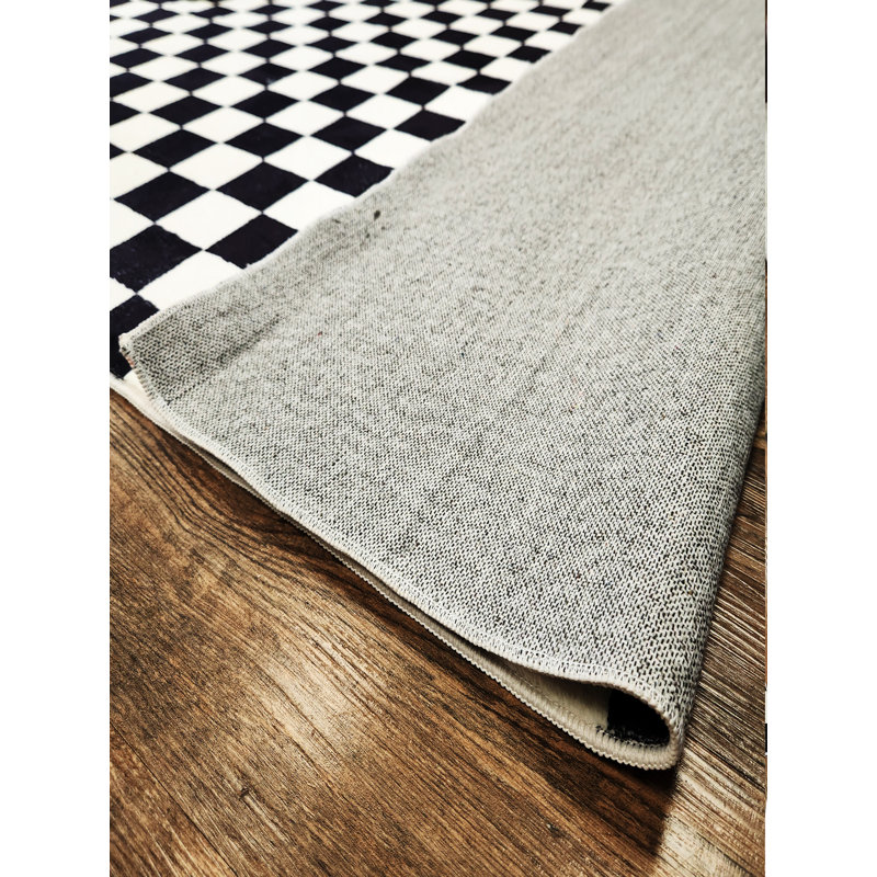 Tapis rectangulaire Dushon avec envers antidérapant, Rectangle 5 pi 4 po x 7 pi 5 po