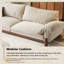 Canapé droit 94,49 po Mid-Century-1244704762