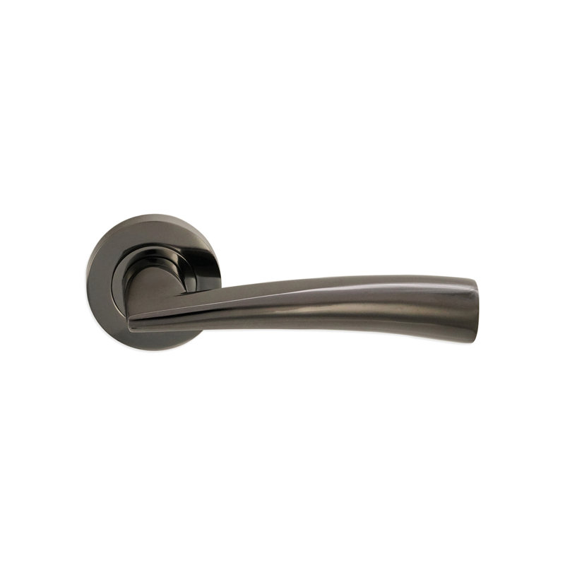 Leygo Lever on Rose Black Nickel