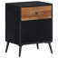 Cartley 40cm W Iron Bedside Table