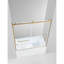 Porte de baignoire en laiton 60 x 60 Kingston-108329271-108329272