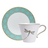 Bone China Teacup and Saucer