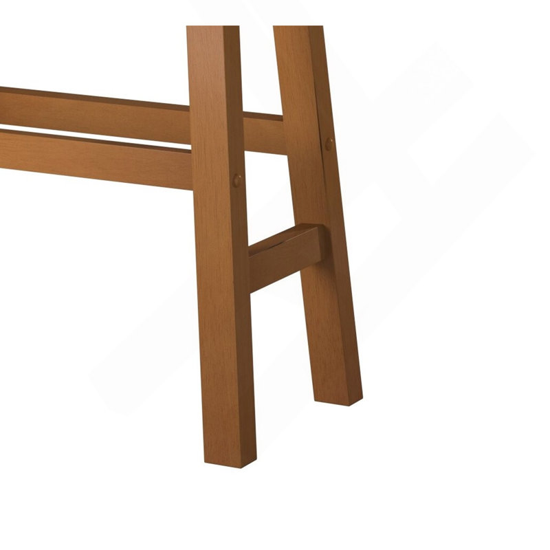 Justinian Counter Stool, Walnut, Bar Stool (29” Seat Height)