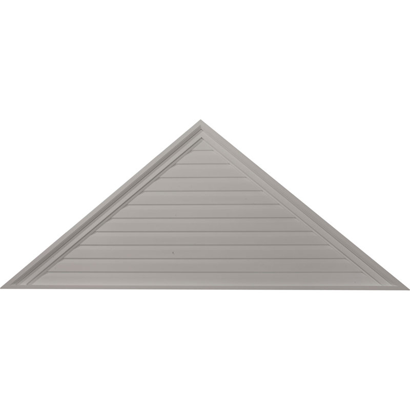 Triangle 21 3/4"H x 65"W x 1 1/4"D Gable Vent