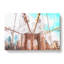 Brooklyn Bridge New York City in Abstract - Wrapped Canvas-55315262