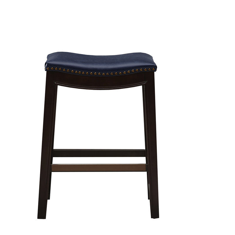 Tabouret de comptoir Saddle, Marine, Marine