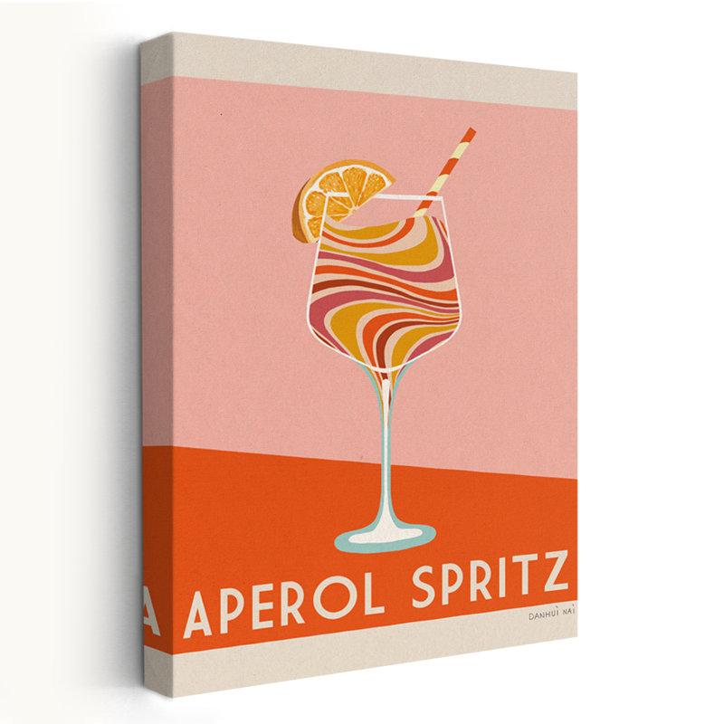 Affiche de cocktail Mid-Century moderne III, H 60 po x l 40 po