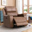 Ensemble de salon inclinable manuel 37 po avec porte-gobelet caché (ensemble de 2)-674445667