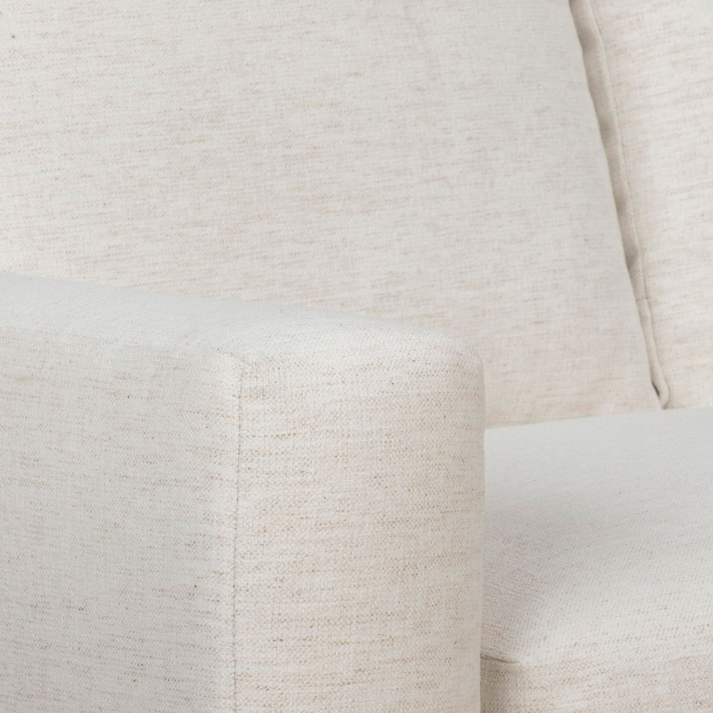 Cranbrook Upholstered U-Sectional, Nomad Snow Crypton® Chenille, Right Hand Facing