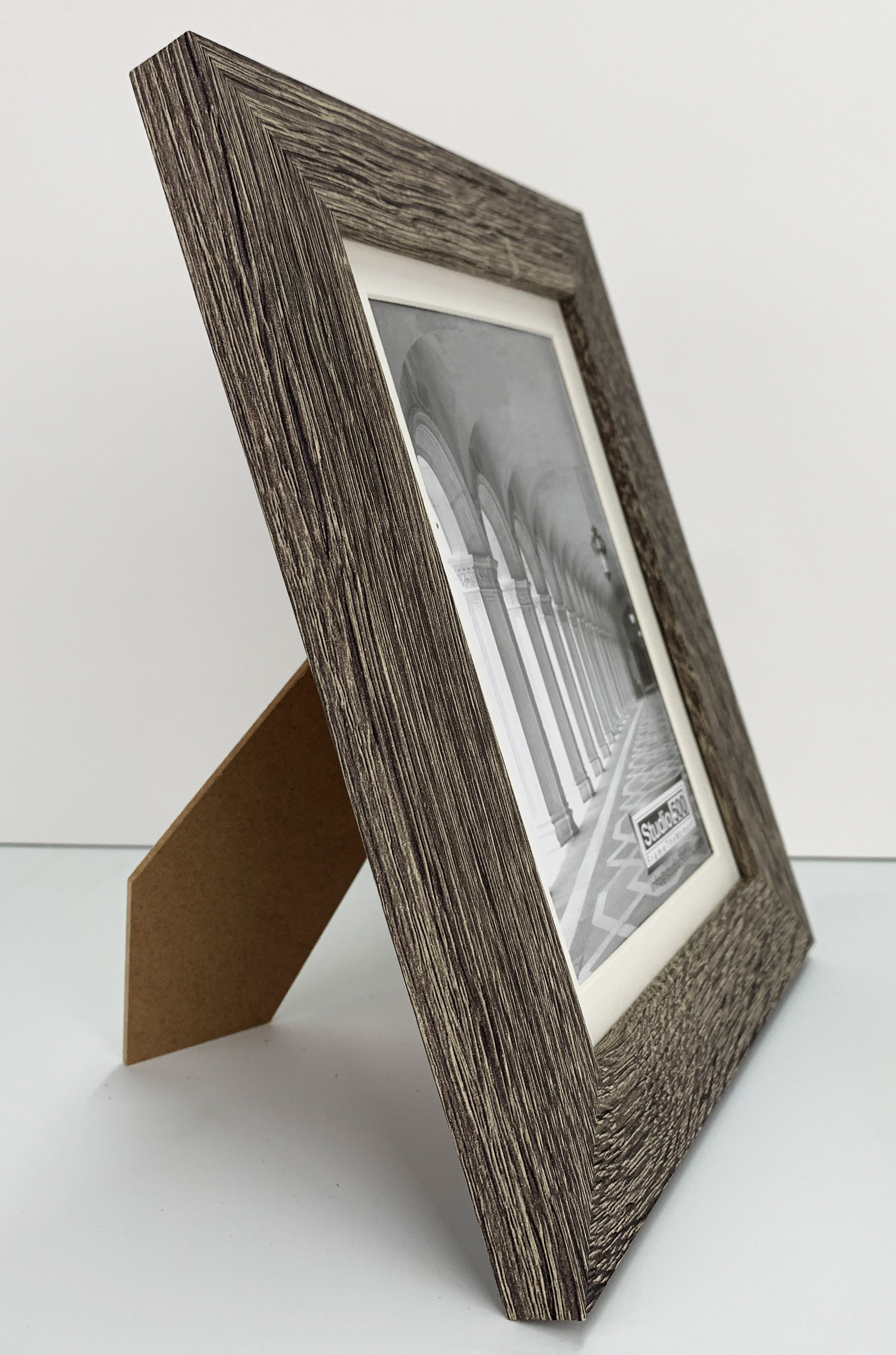 Studio Decor Picture Frame - Black Wood Frame - Holds (2) 4x6 and (1) 5x7 -  Read