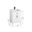 Meuble-lavabo simple 24 po Chandler-2066555103