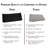 Ergonomic Triangular Headboard Wedge Backrest Pillow - Orthopedic Foam Filled – Neck Back Support - Bedroom, Reading, Daybed-705064231-705466924