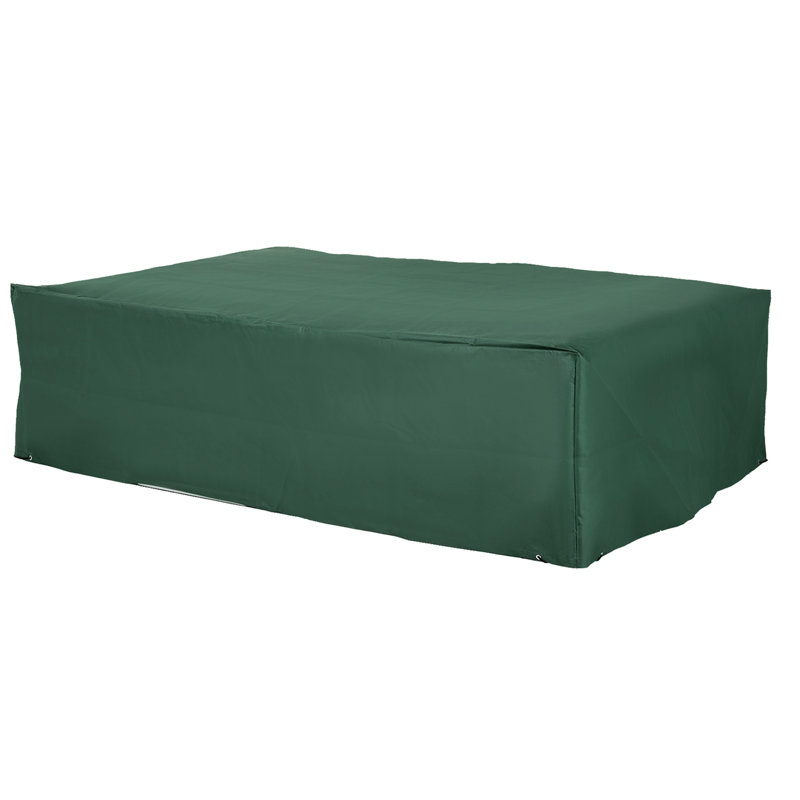 97" X 65" 26" Patio Sectional Furniture Cover, Dark Heavy Duty Waterproof Outdoor Protection For Any Weather Conditions ,