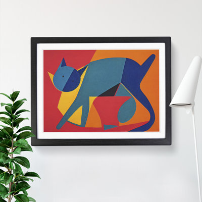Abstract Cat Vol.1 - Framed Print