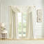 Lenox Imperial Faux Silk Window Curtain, Gold - 52"W x 84"L-363065227-363065270