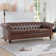 Canapé Chesterfield 3 places Elaiza