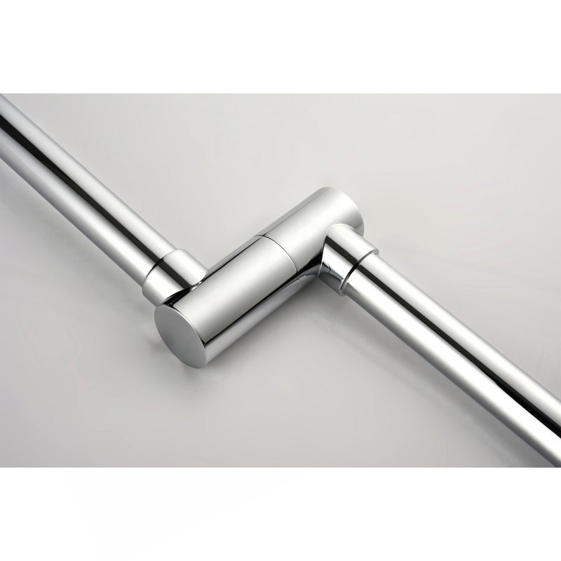 Robinet remplisseur de pot mural, Chrome chrome
