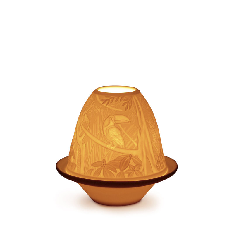 Lithophane Toucans 3,54 "lumière de fantaisie