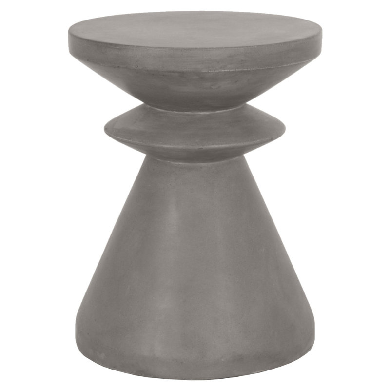 Table d'appoint Guglielmino, gris