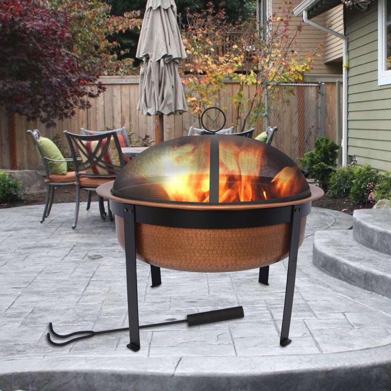 Copper Firepit 30.25"