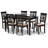 6 - Person Four Leg Dining Set-608146403