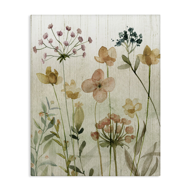 «Soft Rustic Cottage Florals», art par Livi Finn, H 20 po x l 16 po