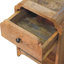 Ghada 30cm W Solid Wood Bedside Table