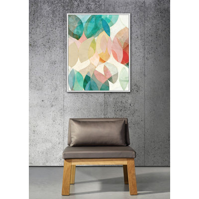 «Interchanging Contemplations 2», peinture sur toile à cadre flottant