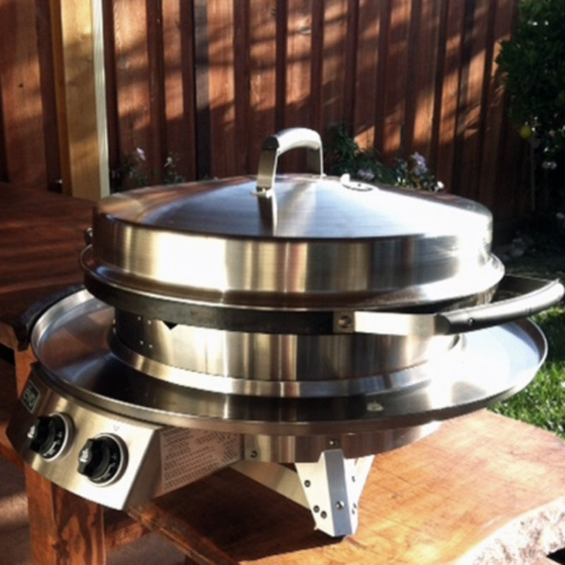 Professional Tabletop with Seasoned Cooksurface LP Gas - Fully Assembled