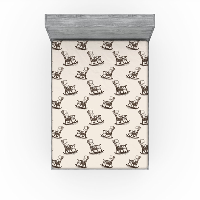 Drap-housse vintage Ambesonne, Drap-housse de taille double
