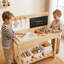 Ensemble de jeu de cuisine en bois pour enfants avec table à eau pour enfants