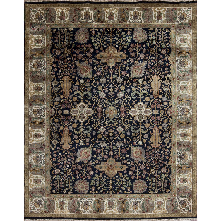 Golden Age Hand Knotted Wool Area Rug