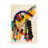Abstract Patterned Multi-Colored Woven Base Digital Print Rug-883268606