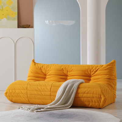 Chaise longue en velours