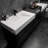 Albizu 79" Wall-Mounted Double Bathroom Vanity-69315993