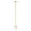 Rosenberger 10" Wide 2-Light Pendant with White Glass Shade-1778156533