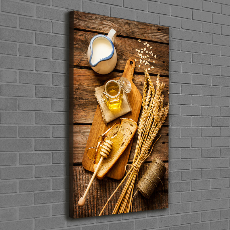 Breakfast - Wrapped Canvas Print