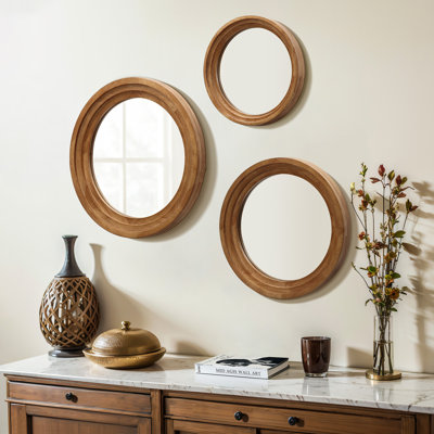 Ensemble de 3 miroirs d'appoint 3 pièces