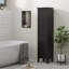 Armoire de rangement haute pour salle de bain avec étagères ajustables-2123926788