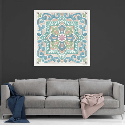 «Ocean Dream IX» par Lisa Audit, art mural en verre acrylique
