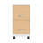 Esean 18'' Deep Mobile File Cabinet with Wood Pattern Drawer Fronts-1123703215