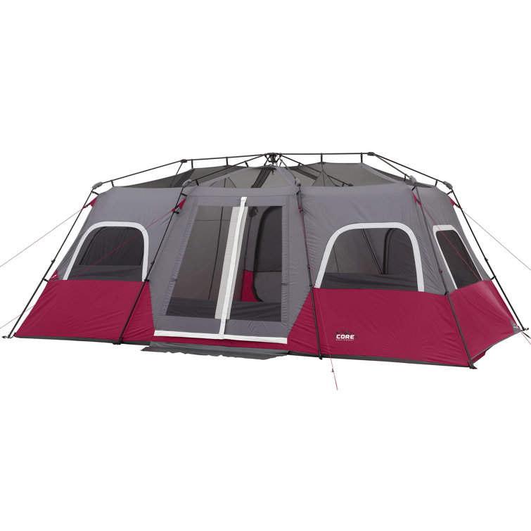 Core 12 Person Extra Large Straight Wall Cabin Tent - 16' x 11' Opinion