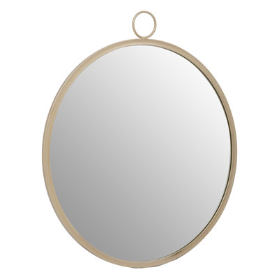 Burnside Metal Flat Wall Mirror