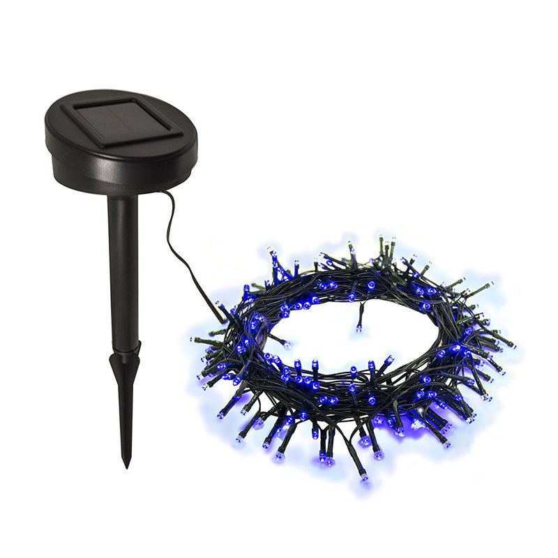 6.5'' Solar String Lights, Blue