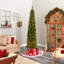 Lighted Artificial Pine Christmas Tree-2102225396
