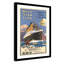 «Brickhill Titanic», affiche vintage encadrée