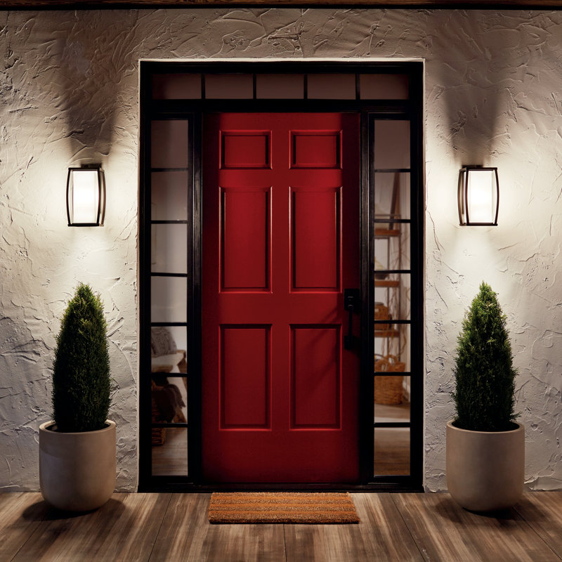 Roumfort Aluminium Wall Light, 12.9" H x 7.21" D